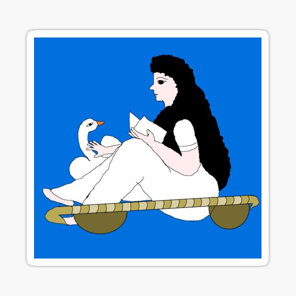 Goddess Saraswati 20 Sticker