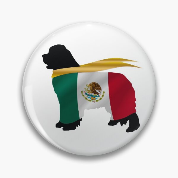 Item preview, Mexico Flag Newfie designed and sold by Christine Mullis.