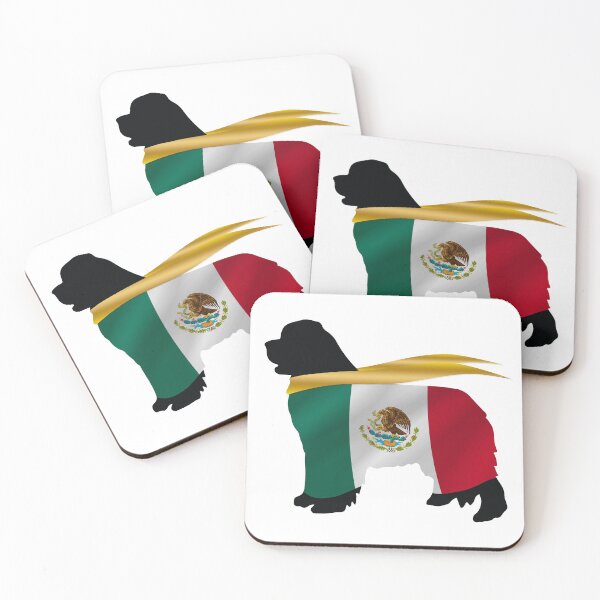 Item preview, Mexico Flag Newfie designed and sold by Christine Mullis.