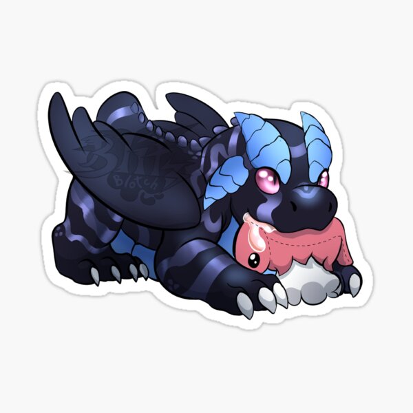 Stray star: Chewy Cobalt Sticker