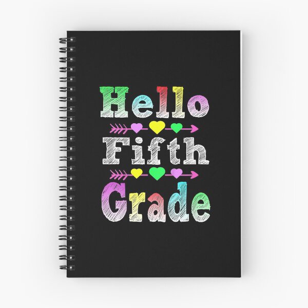 Item preview, Hello 5th Grade Back To School Girl Student Teacher Hearts  designed and sold by JethroShop.