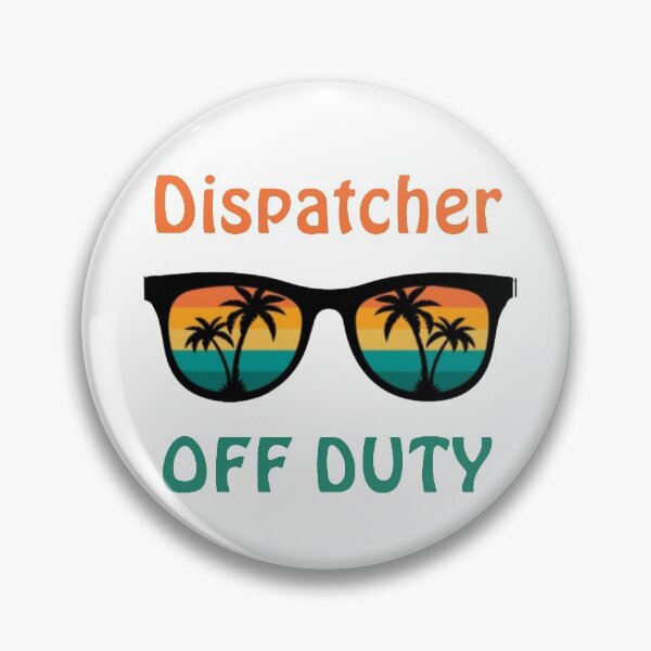 Item preview, Dispatcher Off Duty - Funny Retirement Gift  designed and sold by Yay Design.