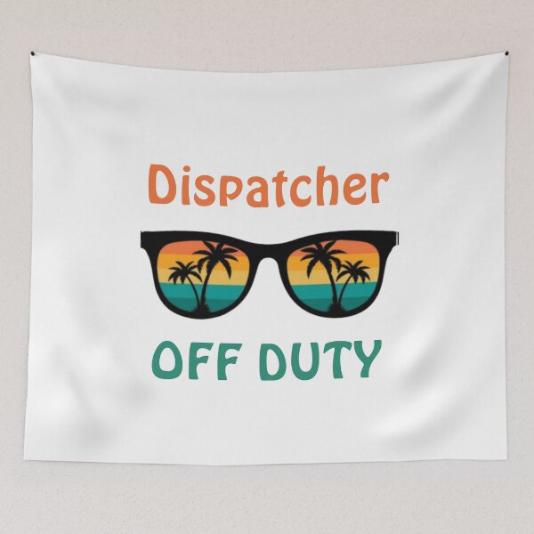 Item preview, Dispatcher Off Duty - Funny Retirement Gift  designed and sold by Yay Design.