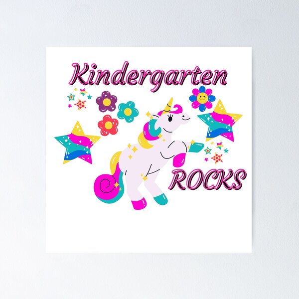 Item preview, KINDERGARTEN ROCKS designed and sold by passiveink.