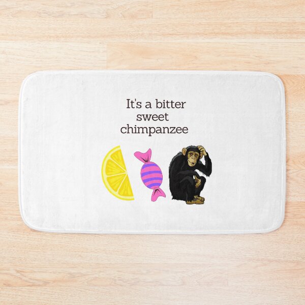 Item preview, bitter sweet chimpanzee t shirt designed and sold by JimMacShirts.