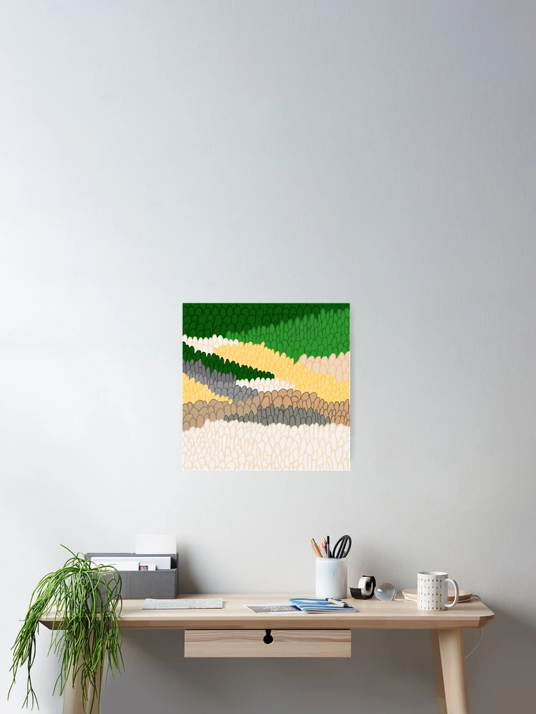 Thumbnail 2 of 3, Poster, Valley designed and sold by Alpana Rai.