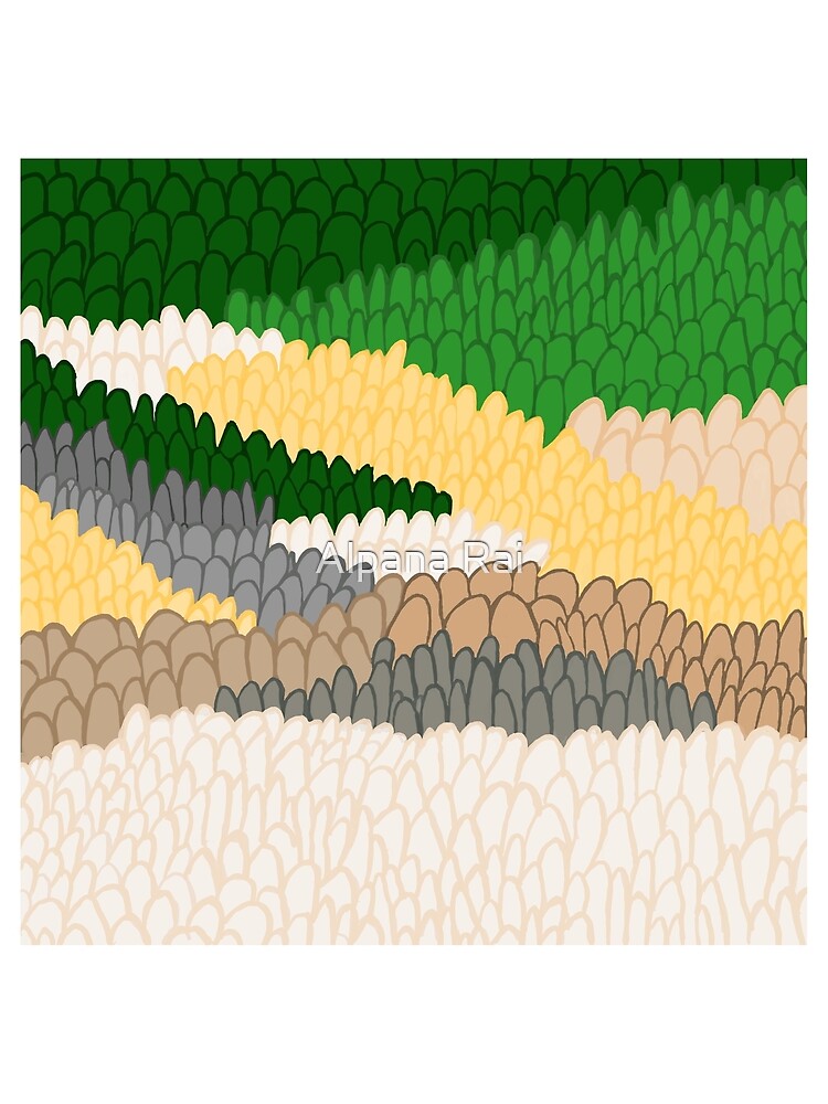 Thumbnail 3 of 3, Scarf, Valley designed and sold by Rai002.