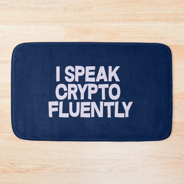 Item preview, I speak crypto fluently designed and sold by dacdibac.