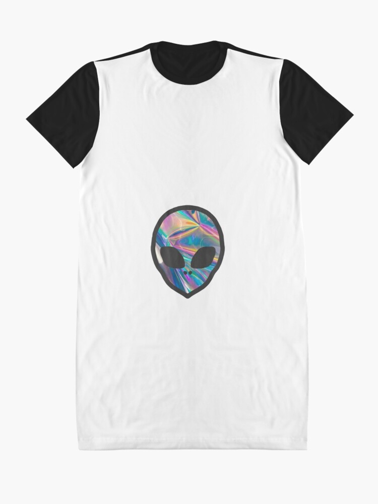 holographic alien shirt