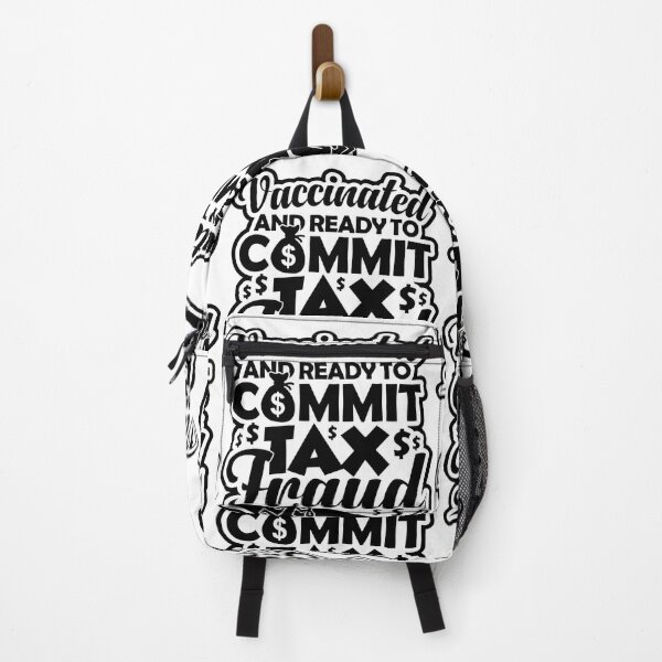 Item preview, Vaccinated And Ready To Commit Tax Fraud | Tax Evasion King designed and sold by GravitiTees.