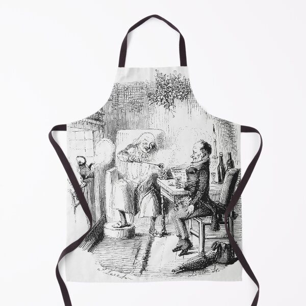 Item preview, Scrooge and Bob Cratchit designed and sold by Vintage Designs +.
