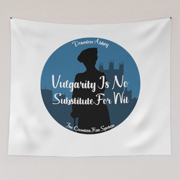 Item preview, Vulgarity Is No Substitute For Wit Downton Abbey Arts Decoratifs Geometric Shapes Astronomy In Your Home designed and sold by DowntonAbbeyArt.