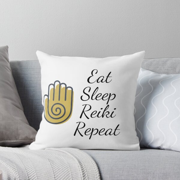 Item preview, Eat Sleep Reiki Repeat designed and sold by PlantBasedCaro.