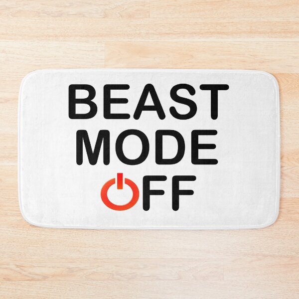 Item preview, BEAST MODE OFF designed and sold by DomGDesign.
