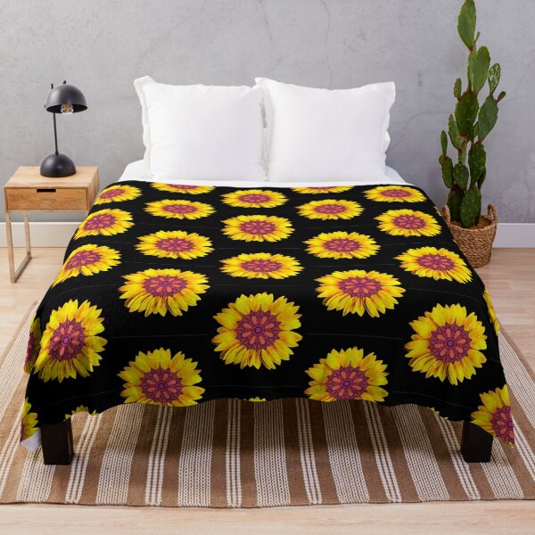 Item preview, Beautiful Golden Mandala Sunflower Flashy Sunflower Golden Mandala Flower designed and sold by chetan786.