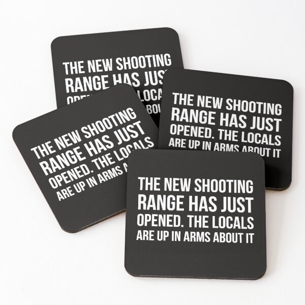 Item preview, The new Shooting Range designed and sold by Slogans4u.