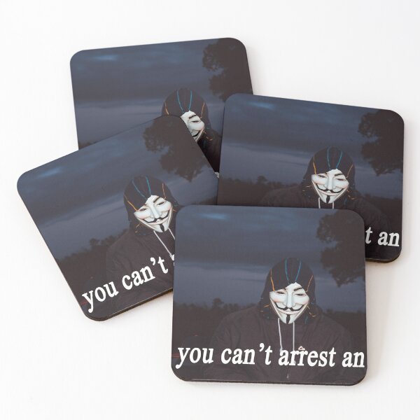 Item preview, You Can't Arrest an IDEA - Anonymous quote  designed and sold by cypher33.