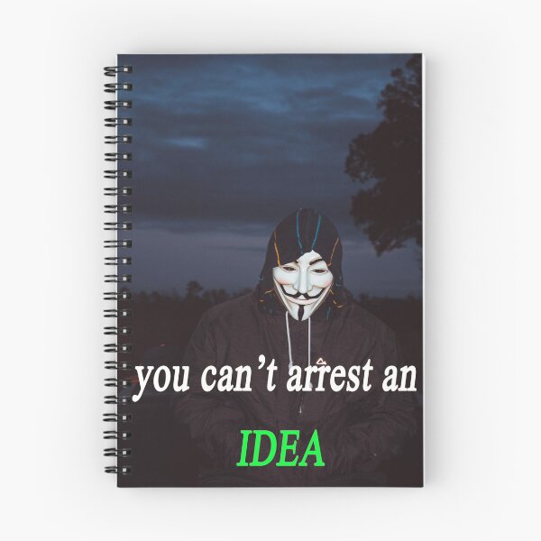 Item preview, You Can't Arrest an IDEA - Anonymous quote  designed and sold by cypher33.