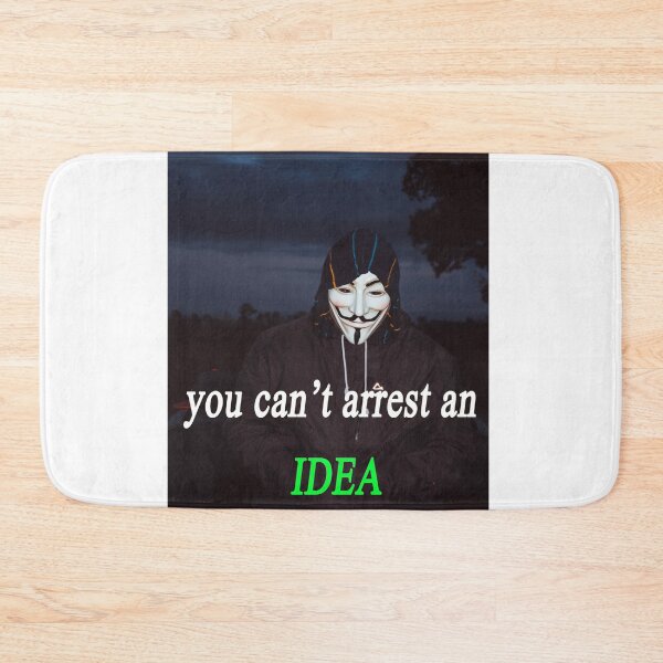 Item preview, You Can't Arrest an IDEA - Anonymous quote  designed and sold by cypher33.