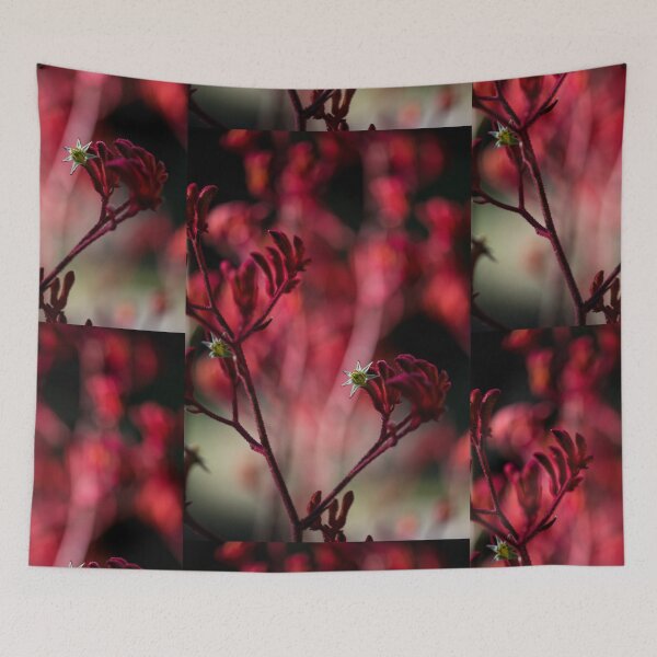 Item preview, Firey Red Kangaroo Paw designed and sold by imaginethis.