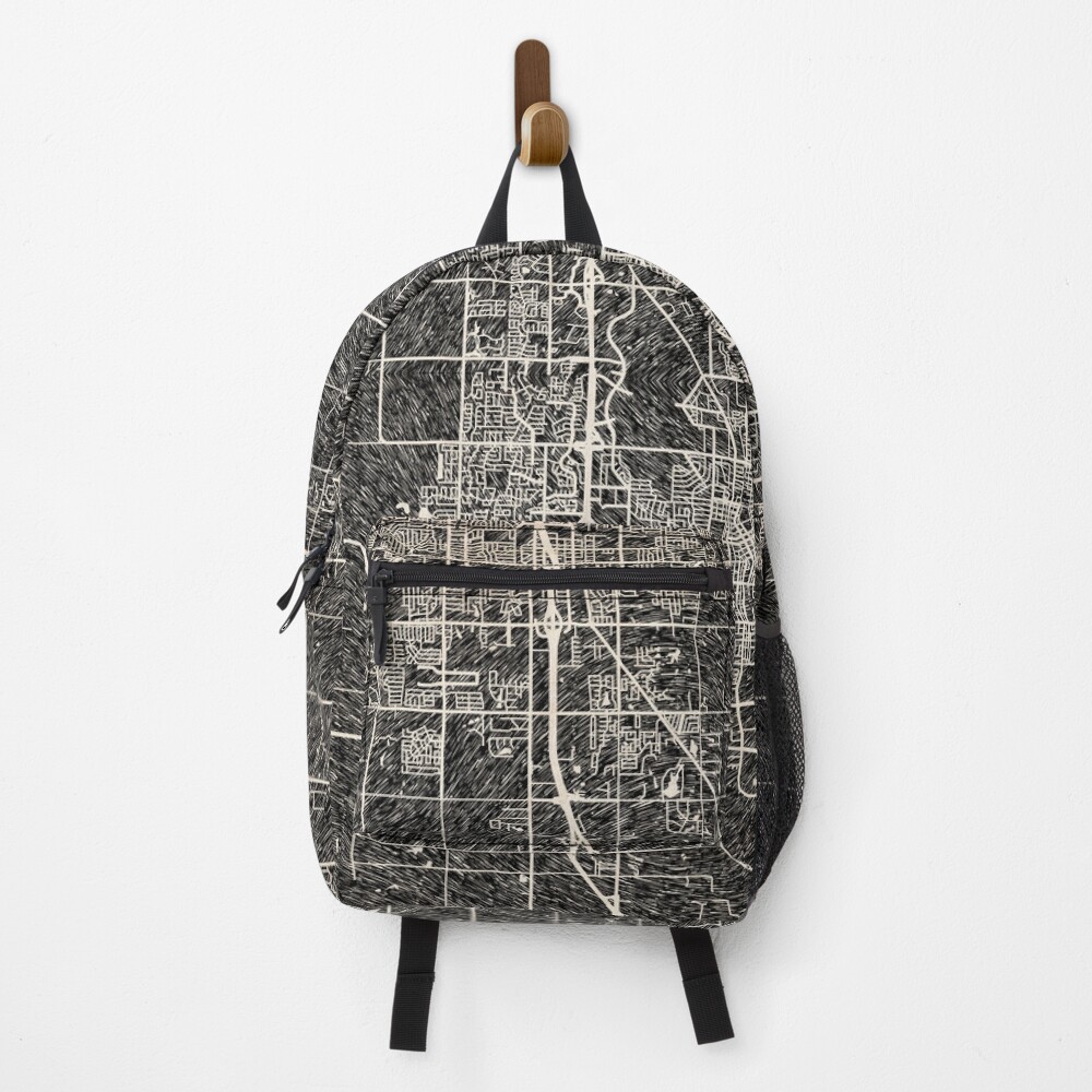 Vista previa del artículo con la obra «Mochila», diseñado y vendido por InkMaps.