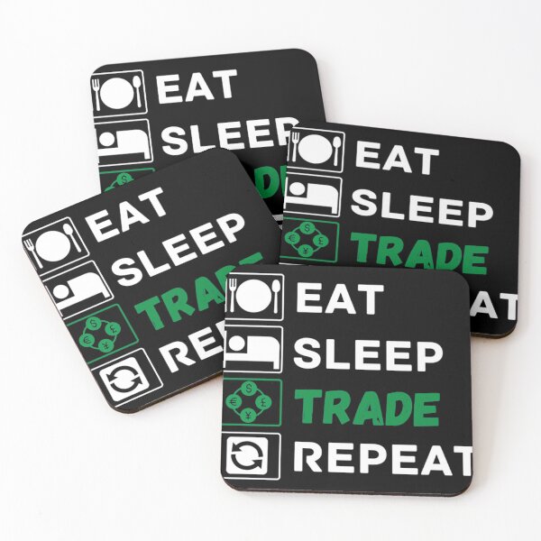 Item preview, Eat sleep trade repeat designed and sold by Plane110.