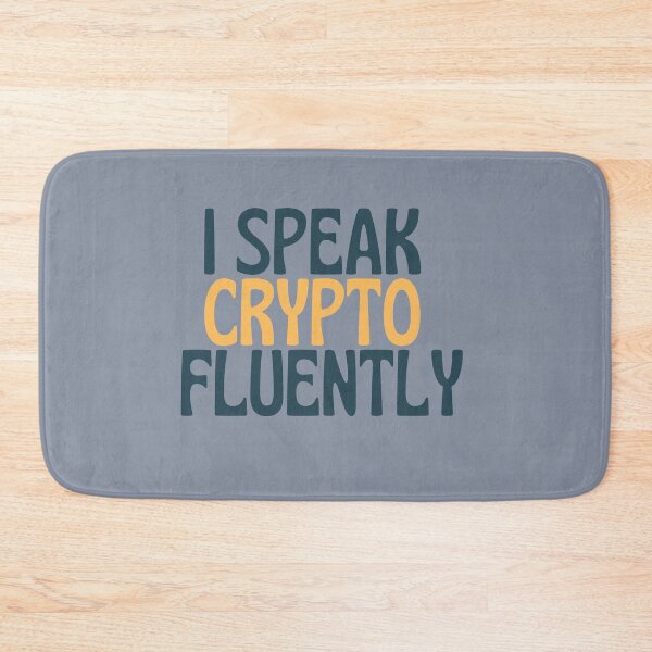 Item preview, I speak crypto fluently designed and sold by dacdibac.