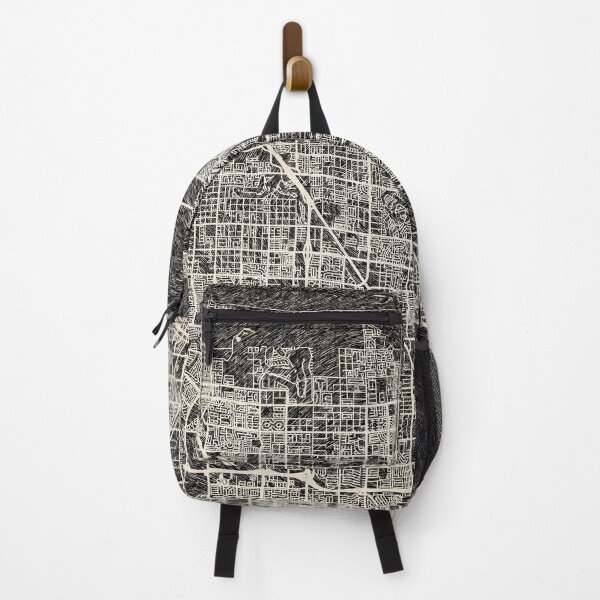 Item preview, North Las Vegas map Nevada Ink lines designed and sold by InkMaps.