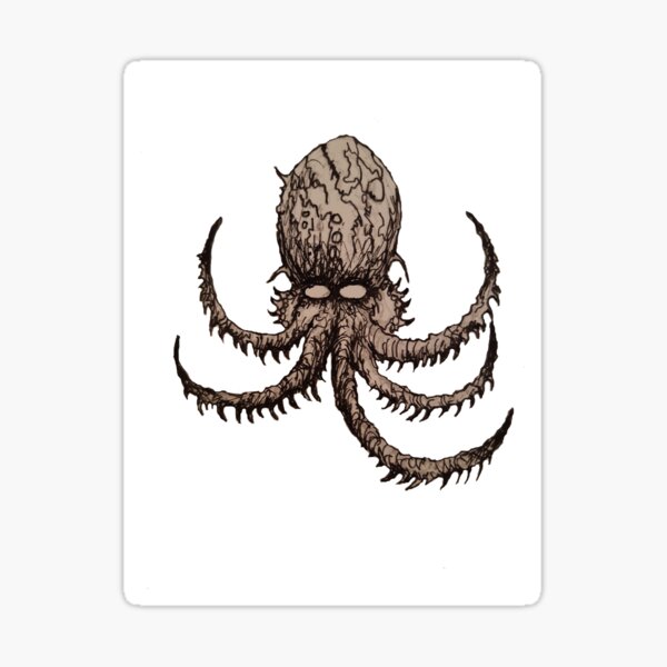 Five Armed God Sticker