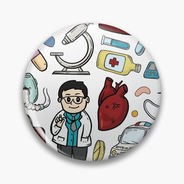 Item preview, Doctor, General practitioner seamless design designed and sold by Dance Vibes: Blingit Studios.