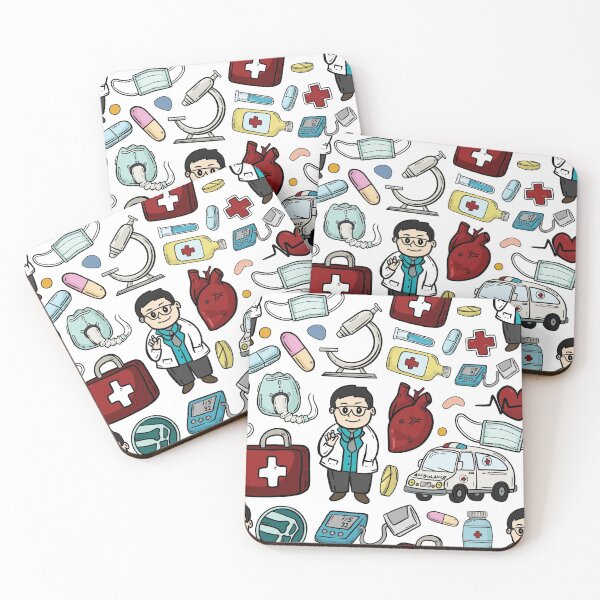 Item preview, Doctor, General practitioner seamless design designed and sold by Dance Vibes: Blingit Studios.