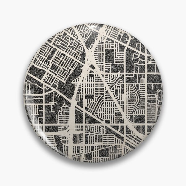 Item preview, Norwalk map California Ink lines designed and sold by InkMaps.