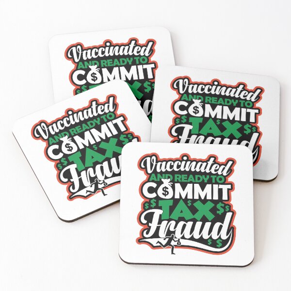 Item preview, Vaccinated And Ready To Commit Tax Fraud | Tax Evasion Is My Bacon designed and sold by GravitiTees.