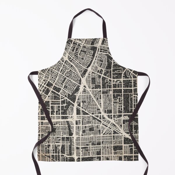 Item preview, Norwalk map California Ink lines 2 designed and sold by InkMaps.