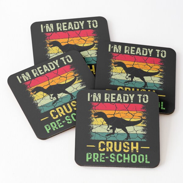 Item preview, Kids Im Ready To Crush Preschool T-rex Dinosaur 2 designed and sold by REApparelCo.