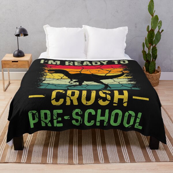 Item preview, Kids Im Ready To Crush Preschool T-rex Dinosaur 2 designed and sold by REApparelCo.