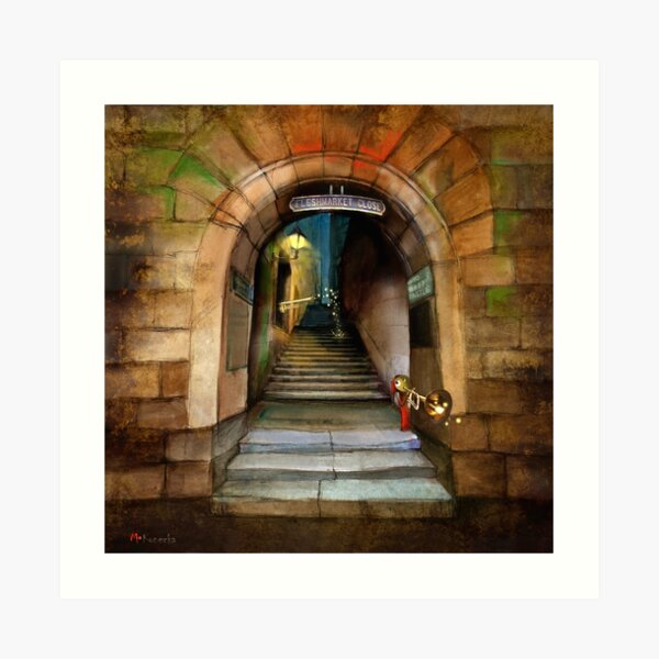 'The Way to The Castle' Art Print