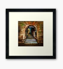 'The Way to The Castle' Framed Print