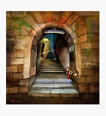 'The Way to The Castle' Photographic Print