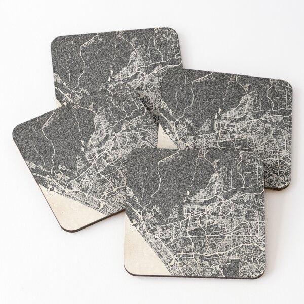 Item preview, Oceanside map California Ink lines designed and sold by InkMaps.