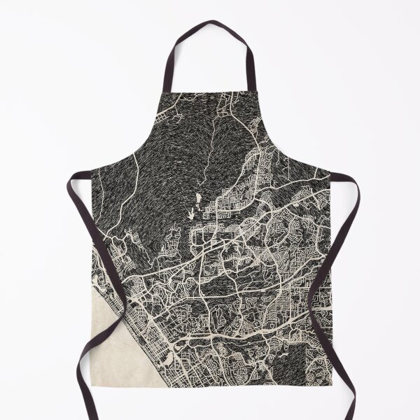 Item preview, Oceanside map California Ink lines designed and sold by InkMaps.