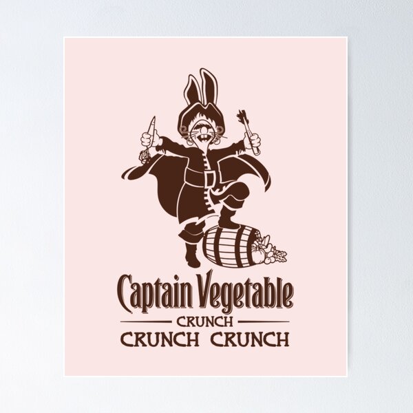 Item preview, Classic Crunch Crunch Gift Captain Vegetable Christmas  designed and sold by MorganAdamska.