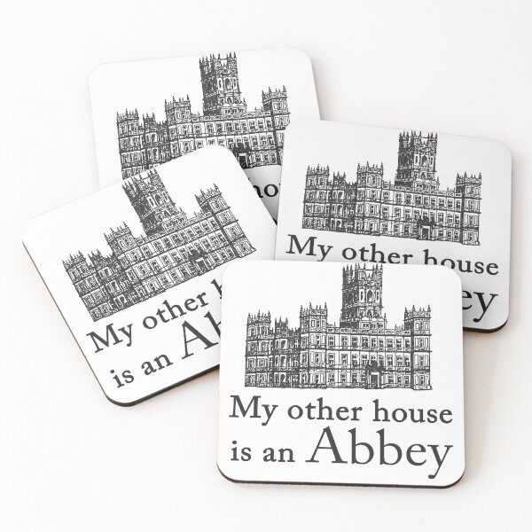 Item preview, My other house is an Abbey Fitted Scoop Downton Abbey Geometric Shapes Astronomy In Your Home designed and sold by DowntonAbbeyArt.