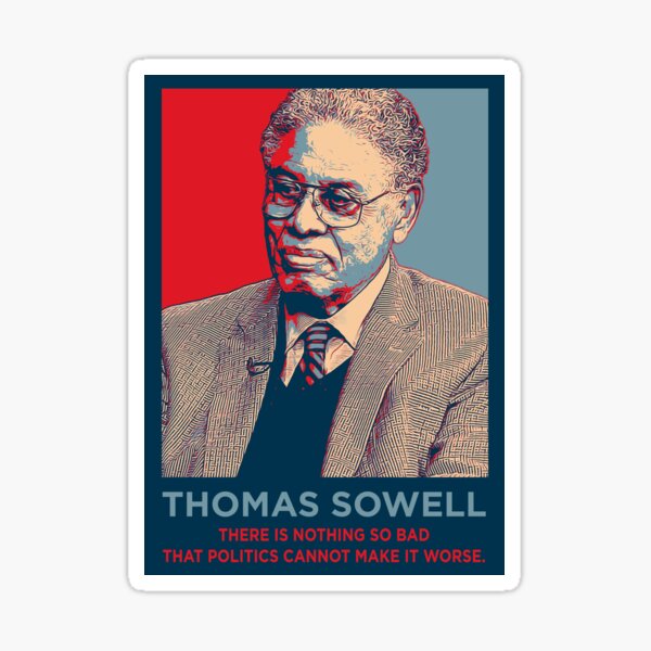 thomas sowell Sticker