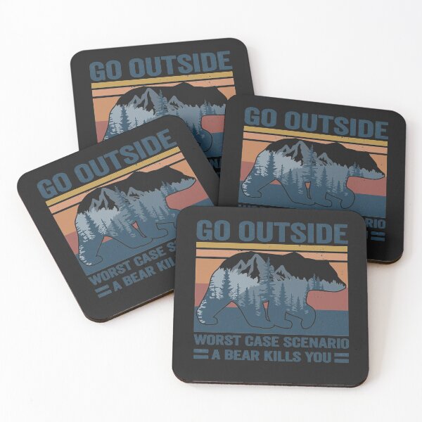 Item preview, Go Outside Worst Case Scenario A Bear Kills You designed and sold by JamesRushforth.