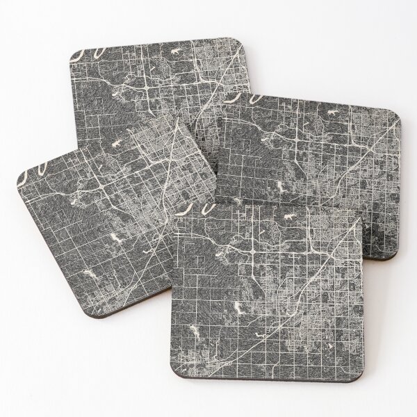 Item preview, Olathe map Kansas Ink lines designed and sold by InkMaps.