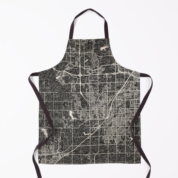 Item preview, Olathe map Kansas Ink lines designed and sold by InkMaps.