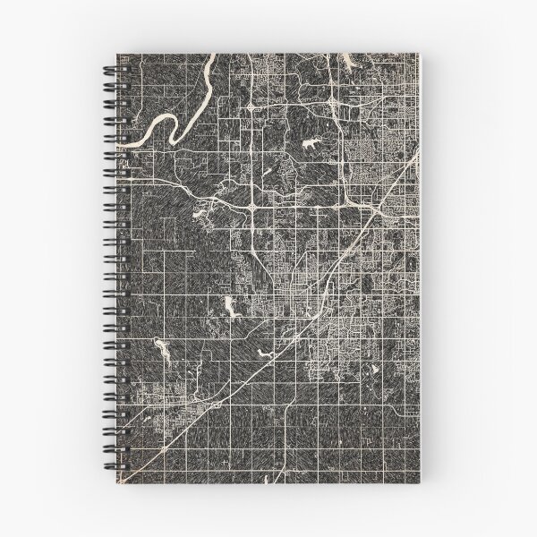 Item preview, Olathe map Kansas Ink lines 2 designed and sold by InkMaps.