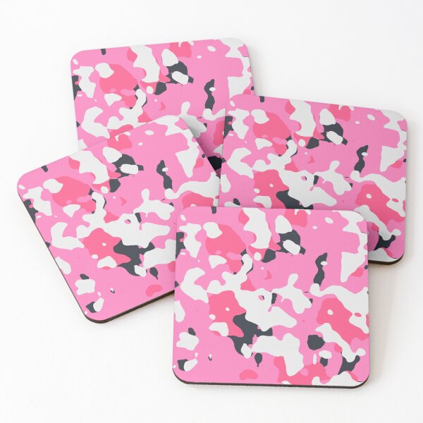 Item preview, pink camouflage military abstract pattern  designed and sold by cvwbcamp.
