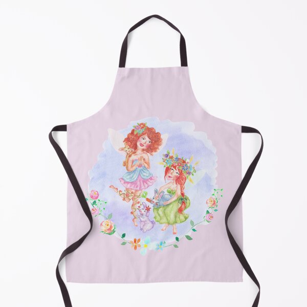 Item preview, Fairies playing with cute bunnies designed and sold by KaterynaAndArt.